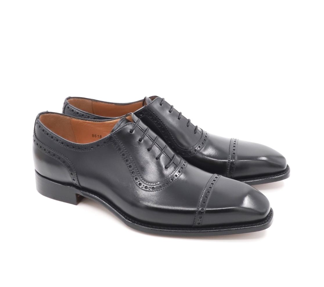 Wingtip Brogue - Alexander Anilina Daf Noir Wingtip Brogue - Alexander Anilina Daf Noir