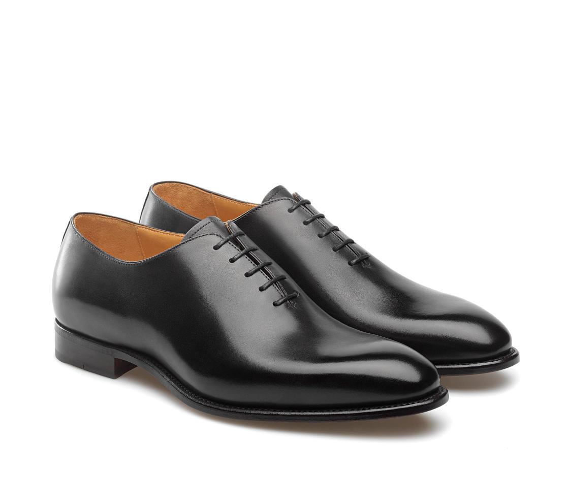 One-Cut Shoes - Damien Anilina 100 5385 Black Shadow One-Cut Shoes - Damien Anilina 100 5385 Black Shadow