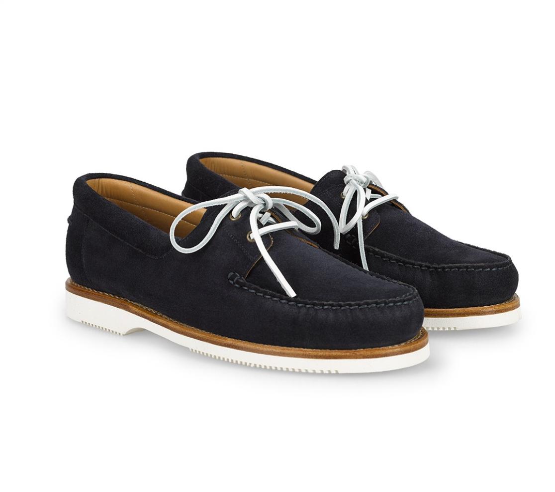 Leather Sneakers - Wvatt Camurça Sonia Blue Leather Sneakers - Wvatt Camurça Sonia Blue