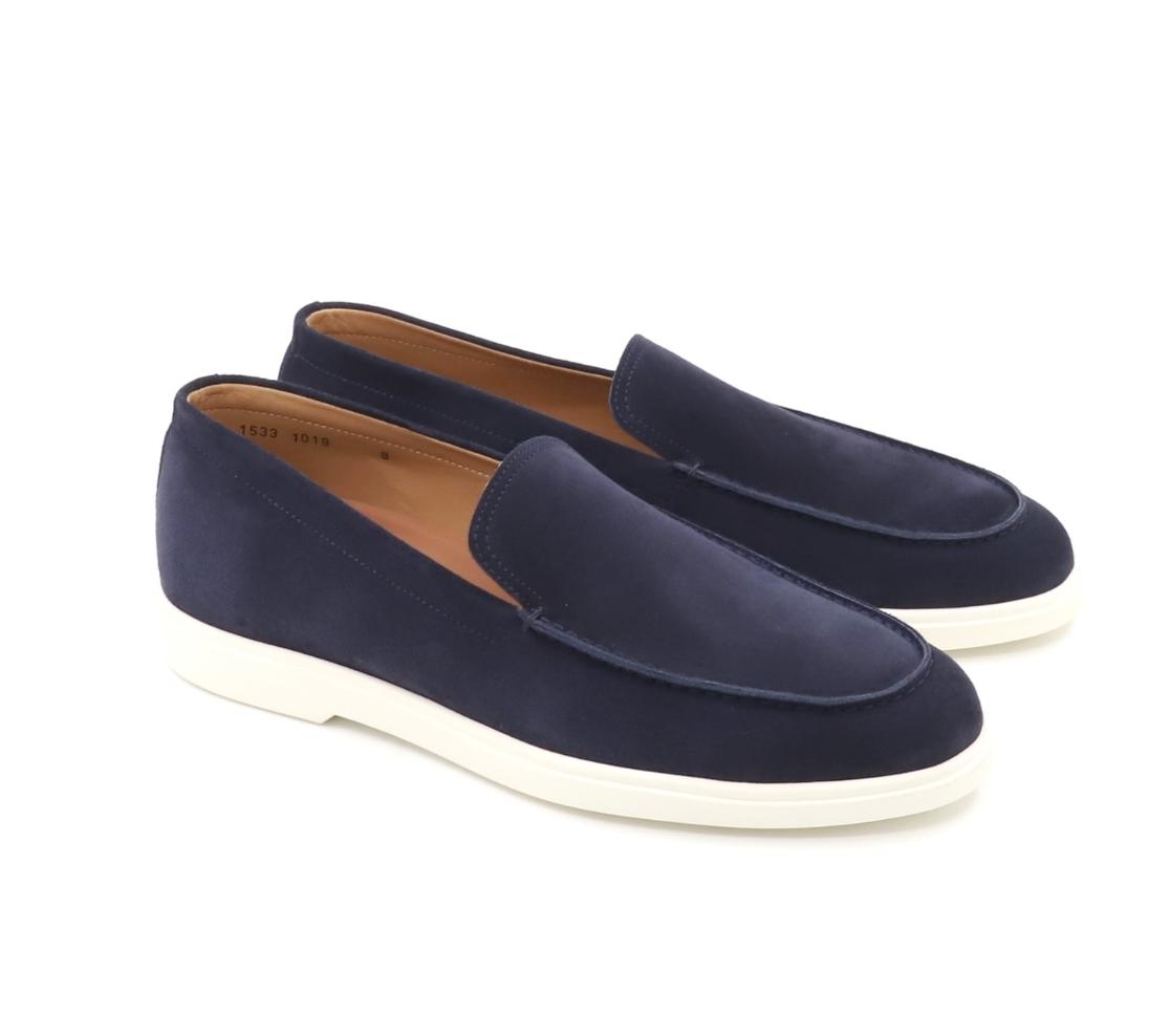 Leather Sneakers - Timber Camurça Fox Blu Leather Sneakers - Timber Camurça Fox Blu