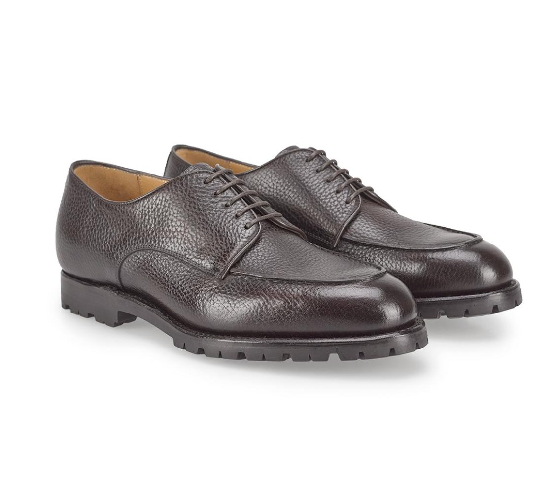 Derby Shoes - Brendan Grain Vintage Brown