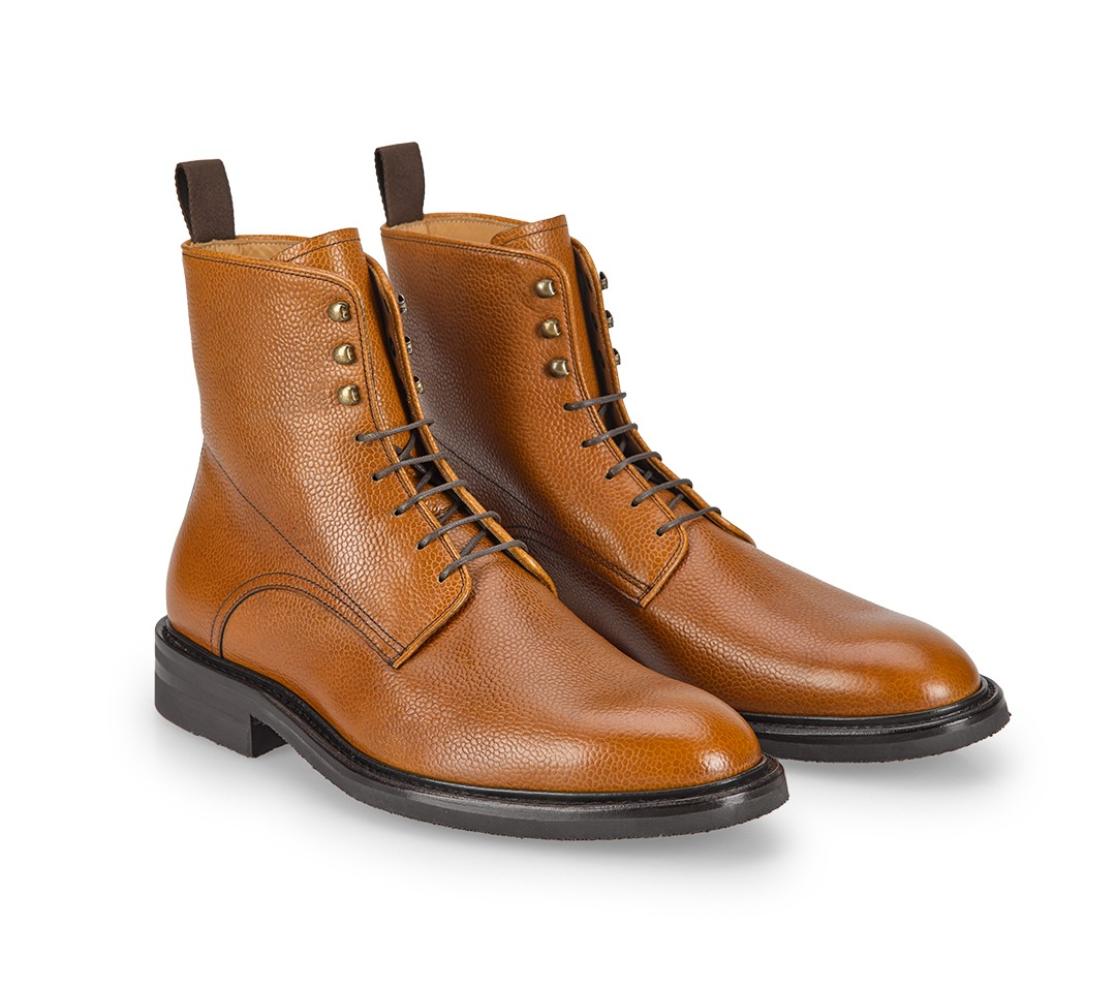 Lace-Up Boots - Kevin Grain Daf Havane