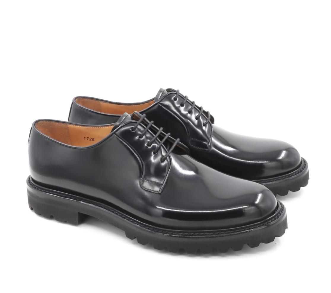 Derby Shoes - Logan Polido Noir Derby Shoes - Logan Polido Noir