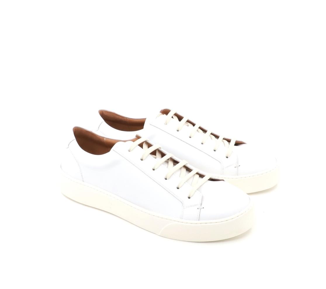 Leather Sneakers - Theo Mix White Leather Sneakers - Theo Mix White